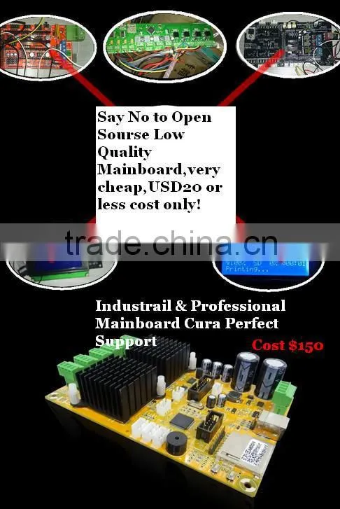 Assembled High Precision 3d artwork Creator Mini Desktop 3D Printer Upgrading with free filament and LCD