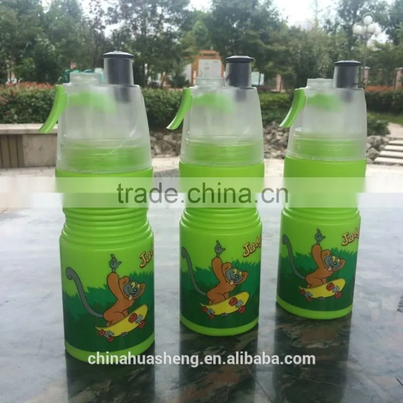 550ml PE Sport Bottle with Spray Head