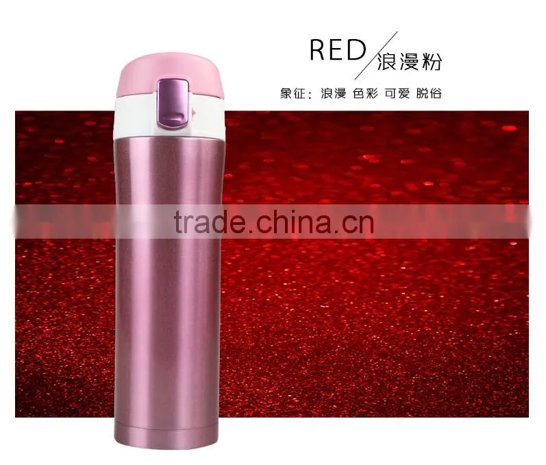 stainless steel hot water bottle with lock lid