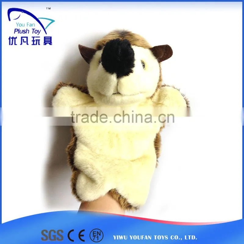 Stuffed dolls kids kids 26cm stuffed hedgehog soft animal baby plush toys hand puppet