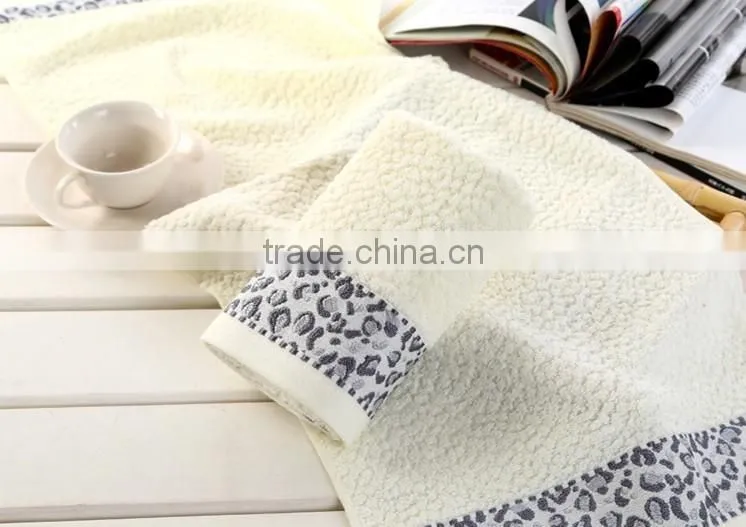 Leopard Jacquard Towels/Cotton Towel