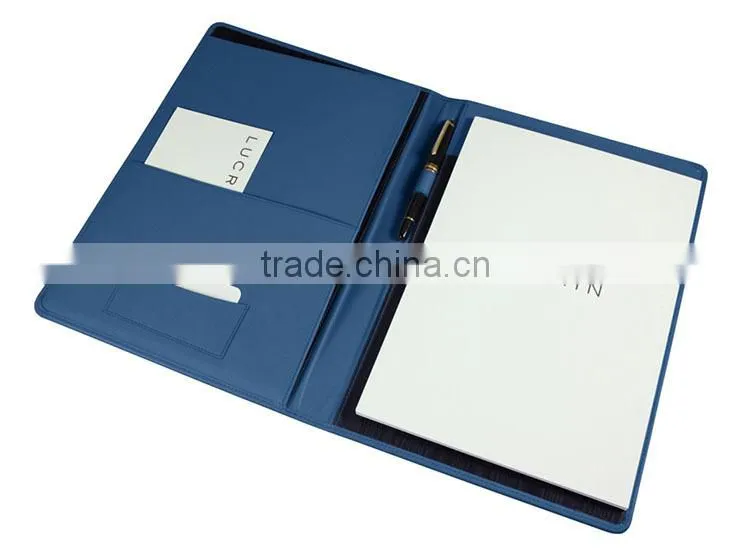 Faux Leather Portfolio, Handle Portfolio