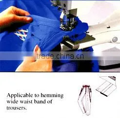 BM-777 Super High Speed 3 Needle 5 Thread Cylinder Bed Interlock Industrial Sewing Machine Price