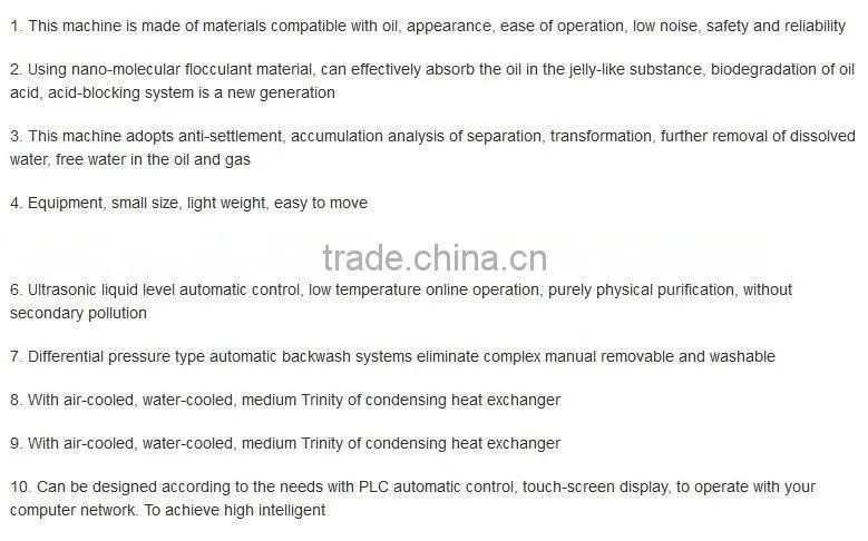 100LPM Vacuum Fire-resistance Oil Purification,fire-resistant oil purification