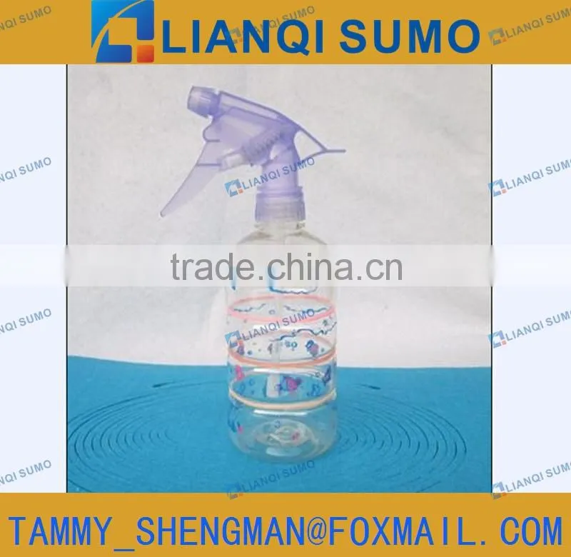 PET Plastic trigger sprayer bottle 12 rubber ring
