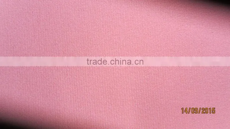 pink nylon spandex single jersey fabric