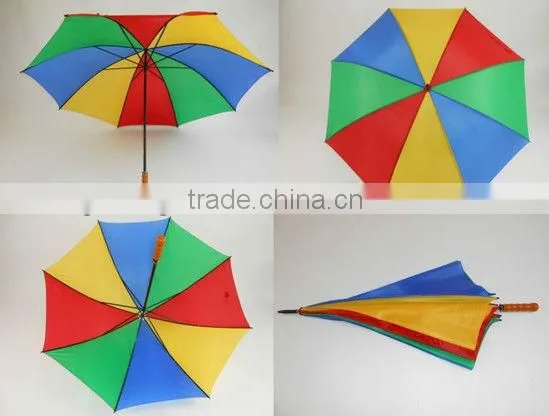 rainbow golf umbrella, promotional umbrella