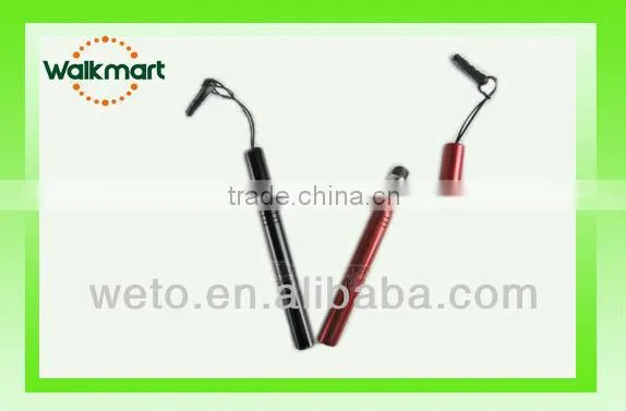 2 in 1 LED Light Laser Touch Metal Pen
