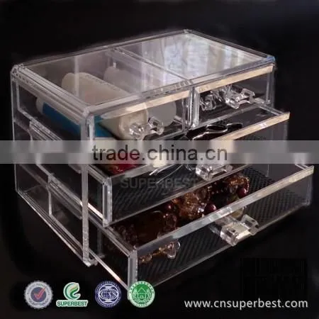customize acrylic drawer box in various sizes and shapes