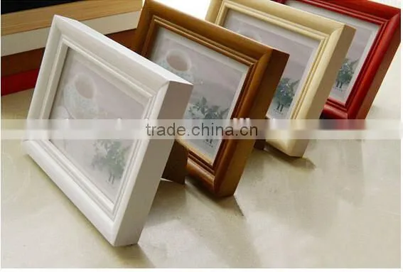 2016 Custom home decoration wooden wall photo frame of various sizes