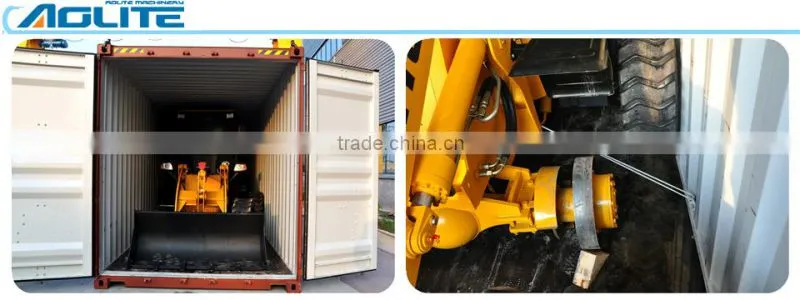 LED light mini backhoe by professional chinese manufacturer