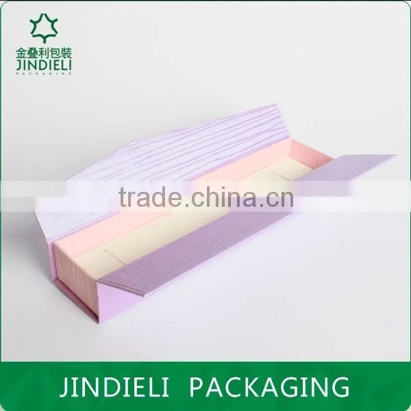 purple long jewelry boxes packaging for necklace