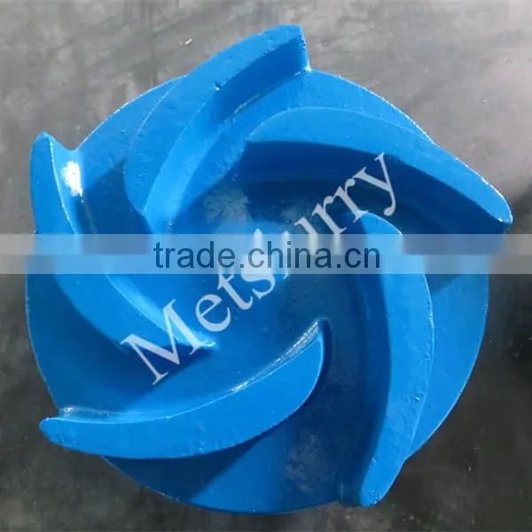 High quality AH series Slurry pump parts impeller