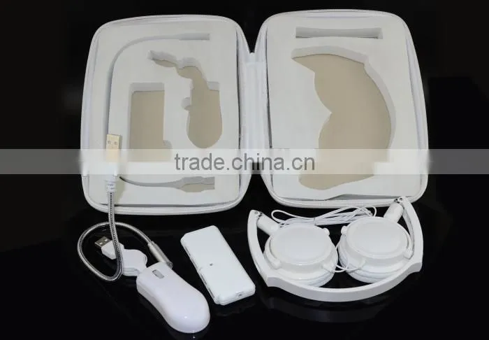 Headphone Mouse USB Lamp gift travel kit for laptop computer