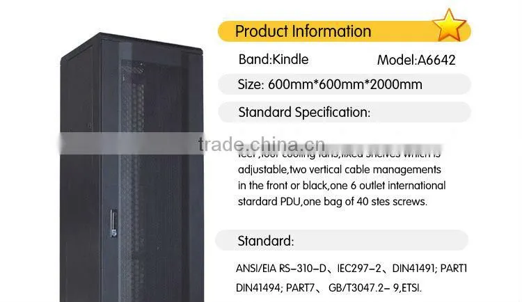 2014 High quality customized network cabinets in dubai uae network server cabin for sale