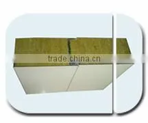 Fireproof wall rockwool m2 price sandwich panel