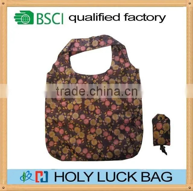 Hot sale foldable shopping bag eco tote bags with CMYK printing