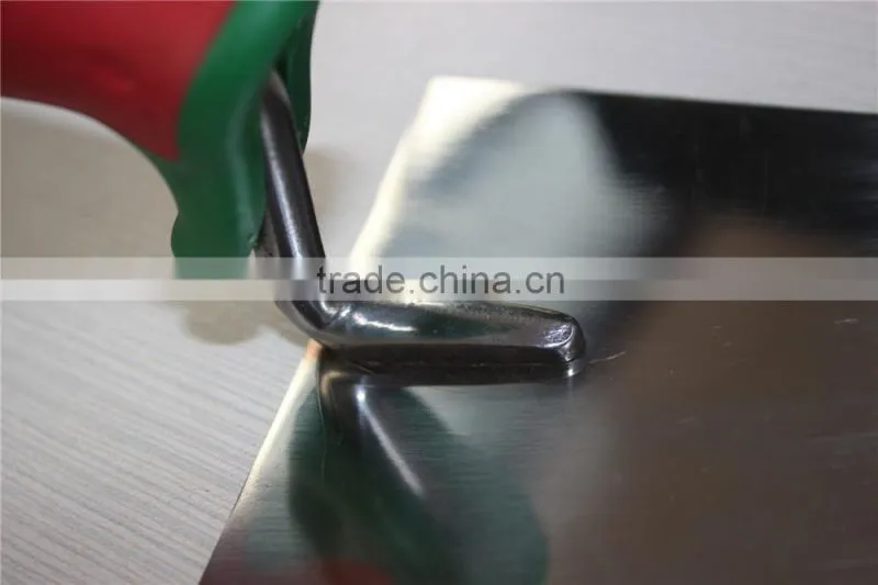 Bricklaying trowel / stainless steel square blade / building construction tools