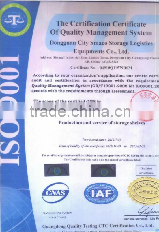 VNA warehouse racks systems (SM-630)