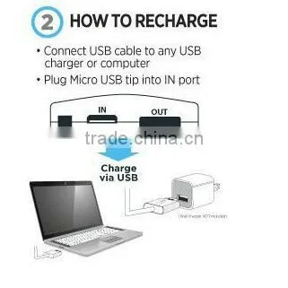 2600mah portable power bank gift powerbank