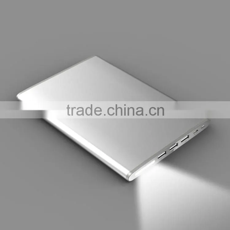 12000mah dual usb portable solar panel power bank