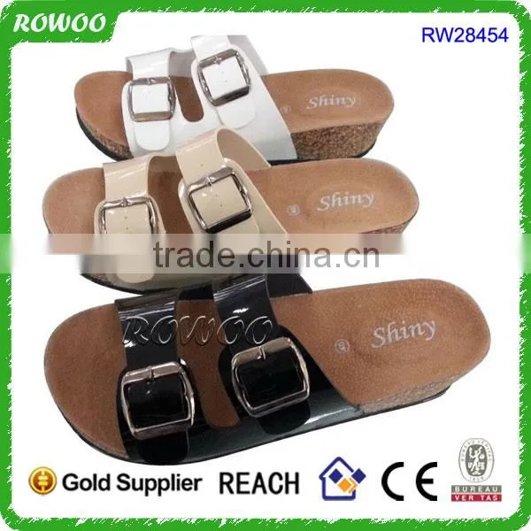 2016 new arrival comfortable outdoor cork slippers sandals for men and women wholesale