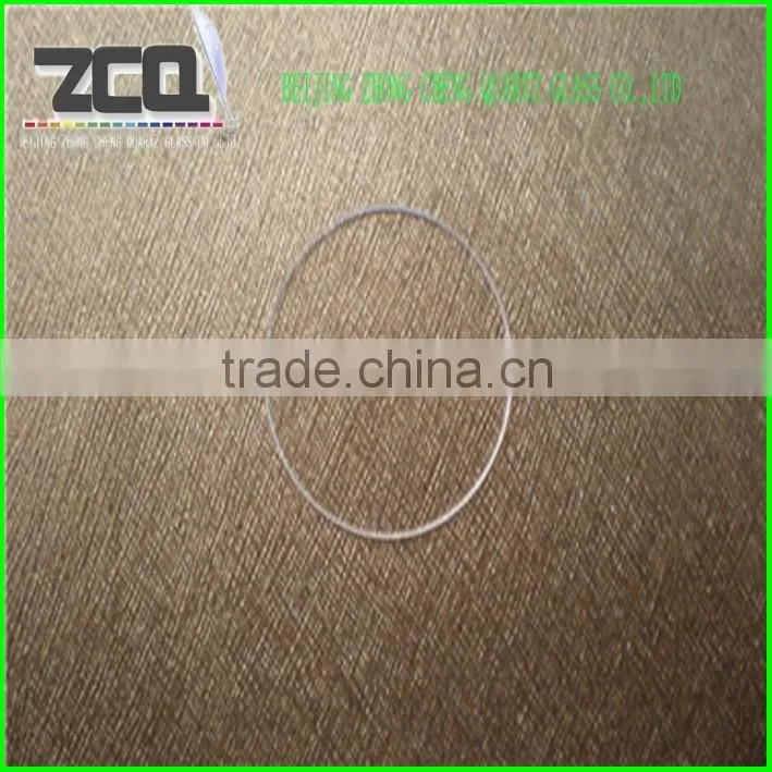 high quality Quartz parts Clear Quartz Ring Sio2 ring