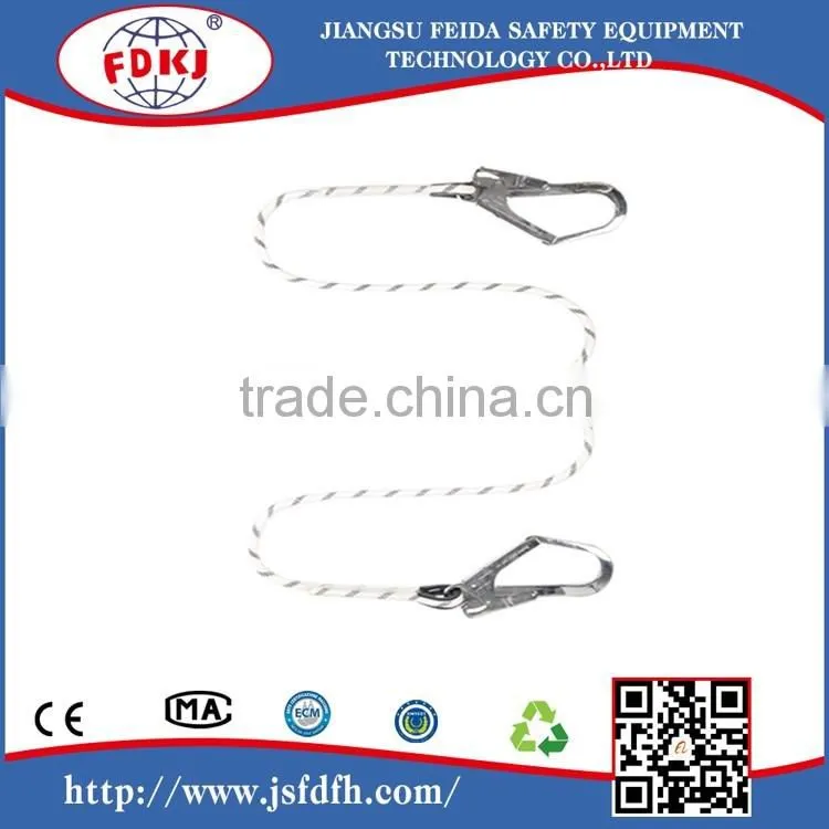 Good quality Safety lanyard with two big hooks
