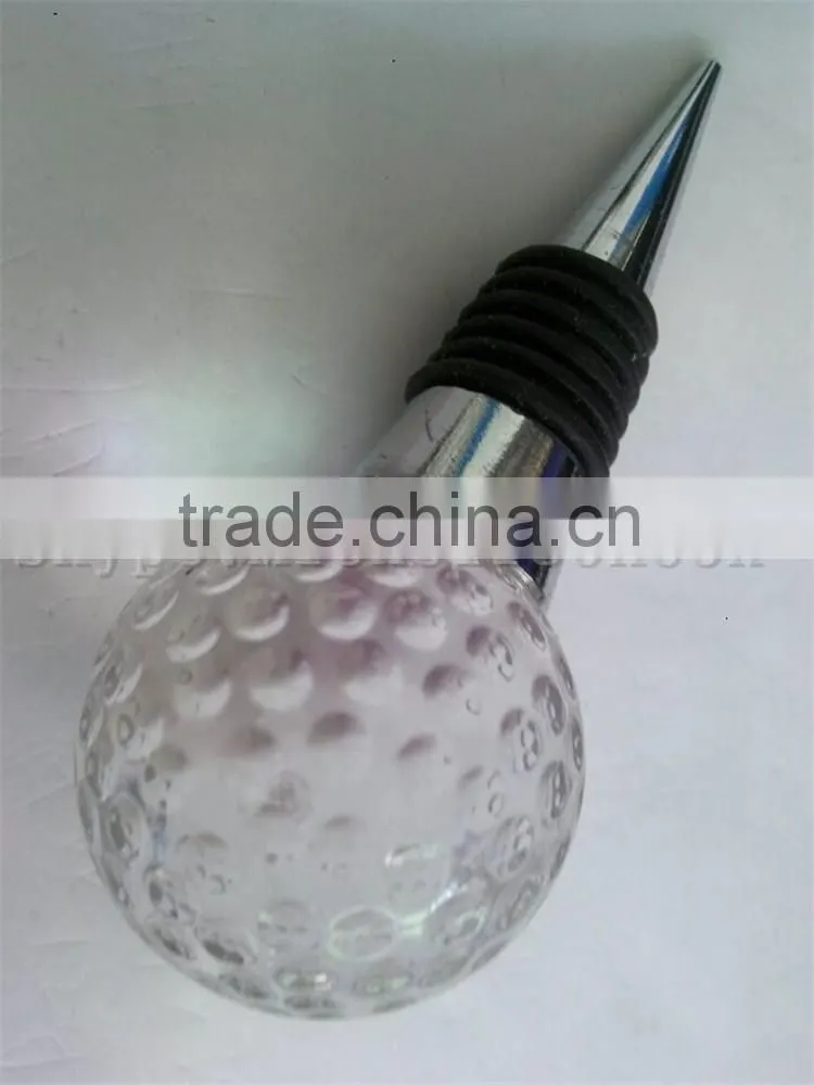 Popular golf ball shape wine stopper exist mold