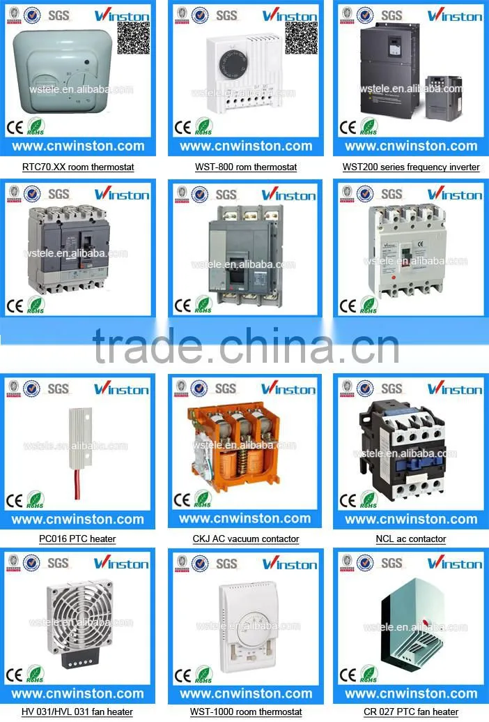 WST-1000 High Performance Air Conditioner adjustable Mechanical Room Thermostat
