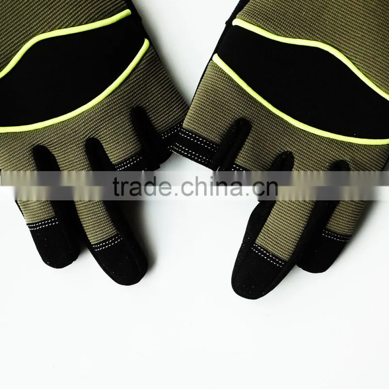 New products on china market fingerless silicon palm sport glove