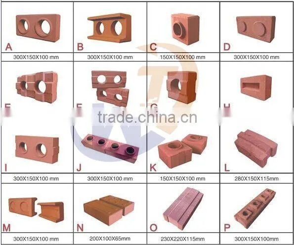 WANTE MACHINERY high capacity fully automatic interlocking block making machine for small projects WT2-10