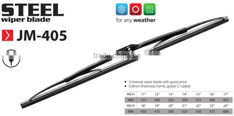 JM-405 Conventional Type Universal Wiper Blade for Car