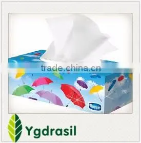 2016 HOT sale great design wholesalers facial tissue paper box OEM