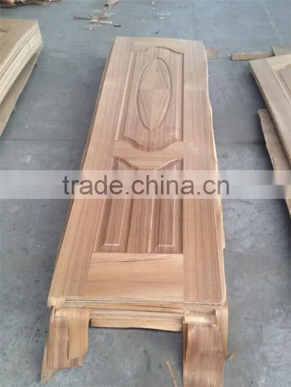 wood veneer door skin/teak wood door skin/molded melamine door skin