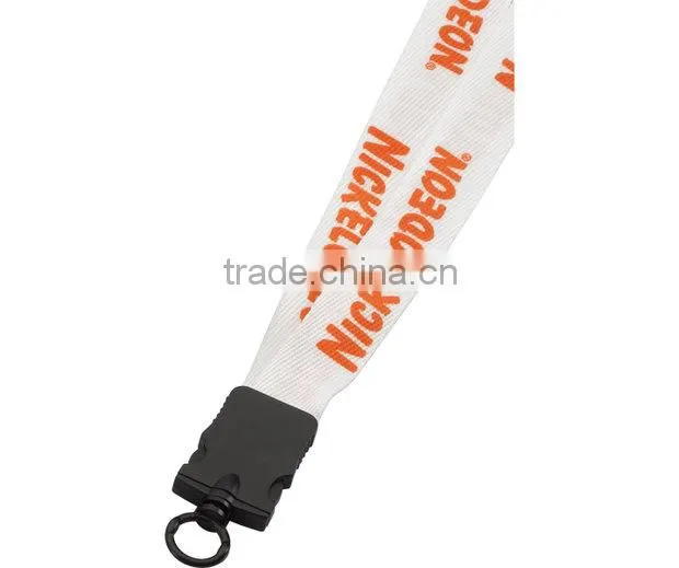 1" Recycled Dye Sublimated Waffle Weave Lanyard