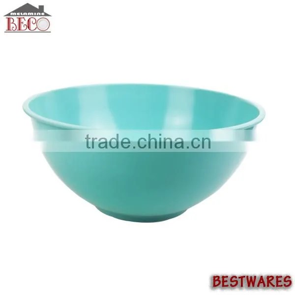 Hot sale 5pcs solid color melamine mixing bowl