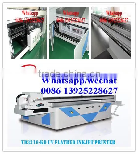 Manufacturer Hot sale 3D glass uv automatic printing machine with led uv curing system