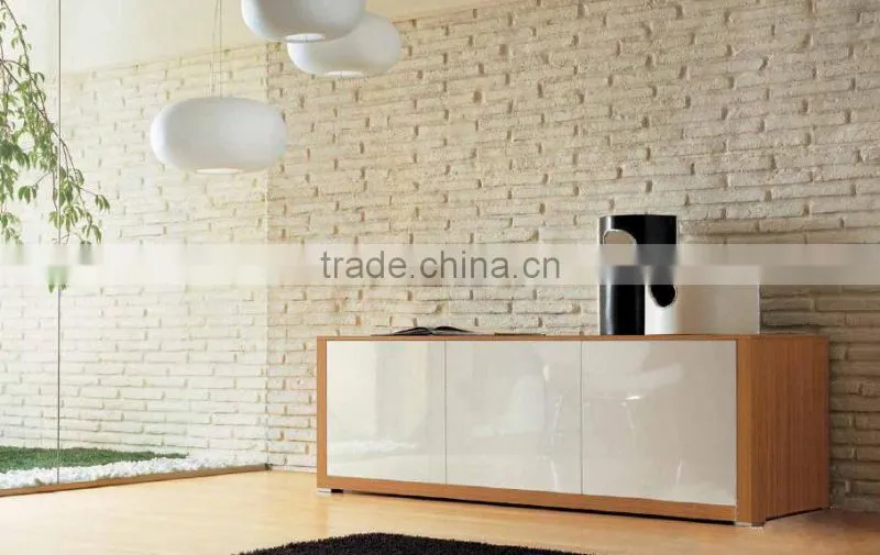 modern buffet furniture high gloss & veneer