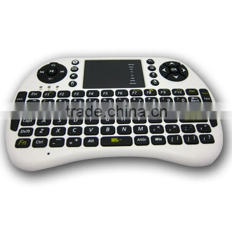 2.4ghz wireless i8 mini gaming keyboard for TV box, tablet pc , laptop ,