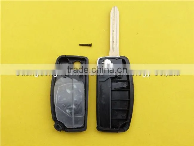 2 buttons modified flip folding car key replacement Toyota