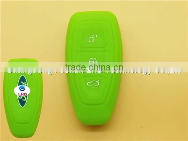 Silicone Car Key Cover For Colorful Key Fob silicone holder Replacement Case