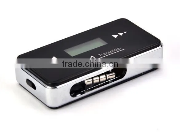 LCD 3.5mm In - Car Fm Radio Transmitter For Apple Iphone 5 5s 5c SV005796