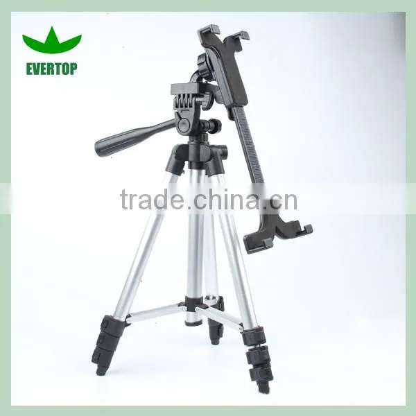 Tourism Universal tablet tripod camera mount for ipad/adjustable tripod tablet camera mount for various tablet pc TS-LS14B