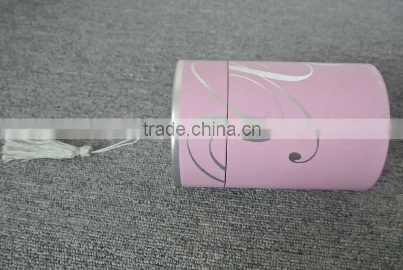 pink cosmetic packaging paper core tube