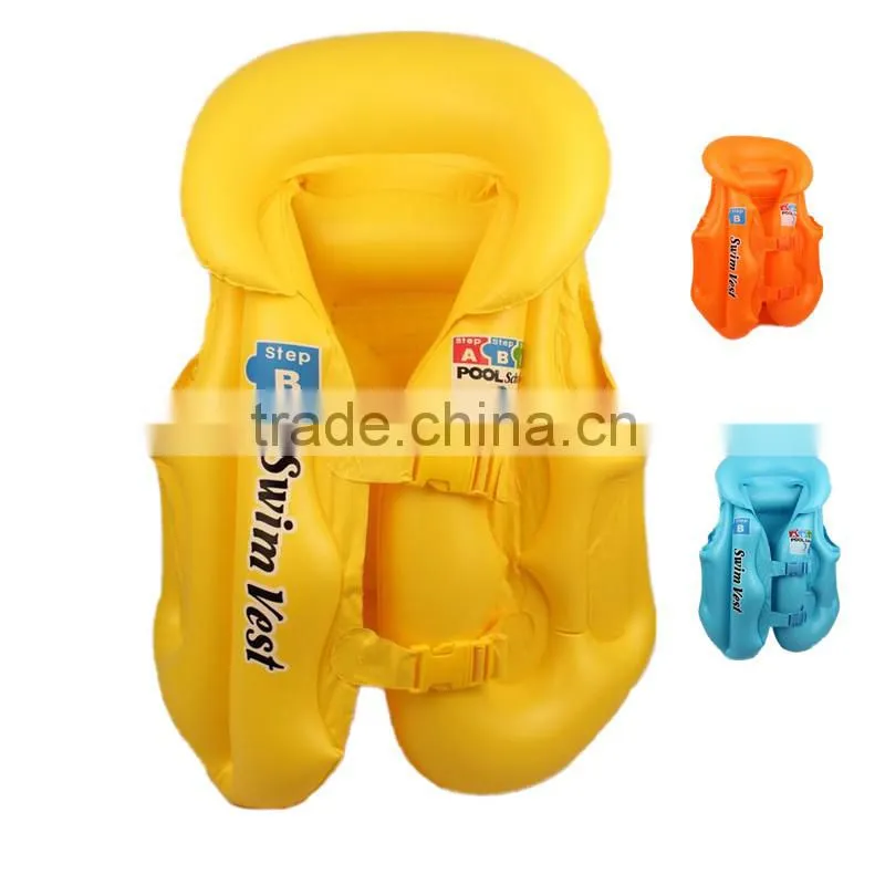 Children Float Swimming Aid Inflatable Life Vest