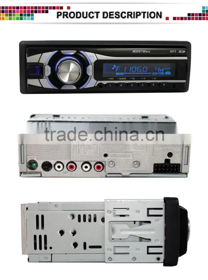 cheap and new design car audio player with usb sd