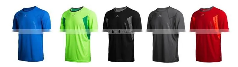 Custom CoolDry Moisture Wicking ShirtsPolyester Dri Fit Running T-Shirt