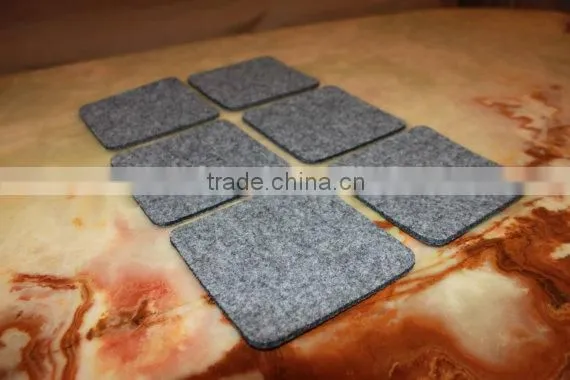 Rectangular felt placemats and different design