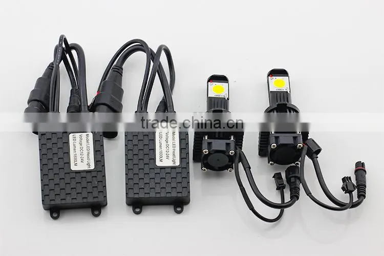 Wholesale 12-24V H1 Car LED Headlight 50W H4 H7 H8 H9 H10 H11 H16 9005 9006 Auto Headlights Kit For Car
